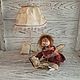 Interior collectible doll ' Guardian Angel of books', Dolls, Mezhdurechensk,  Фото №1
