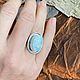 Кольцо с лунным камнем "Unique". Кольца. Karma-jewelry. Ярмарка Мастеров.  Фото №4