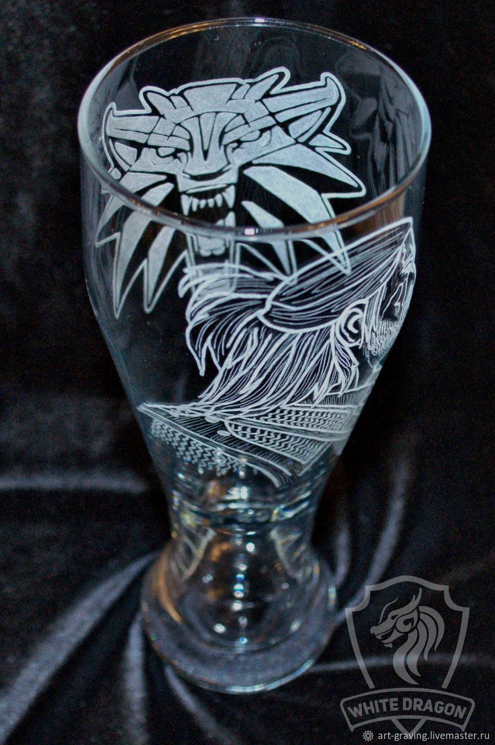 The Witcher. Beer glass, Wine Glasses, Nizhny Novgorod,  Фото №1