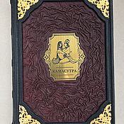 Сувениры и подарки handmade. Livemaster - original item Classic Kama Sutra (leather gift book). Handmade.