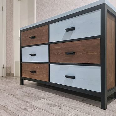 Комод в стиле лофт. EasyLOFT - мебель лофт по вашим размерам. Мебель ручной работы - Ярмарка Мастеров Мебель ручной работы. Ярмарка Мастеров - ручная работа Комод в стиле лофт. Handmade.