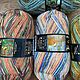 Opal VAN Gogh носочная пряжа 100г/425м. Пряжа. Вязанию время. Интернет-магазин Ярмарка Мастеров.  Фото №2