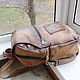Order Backpack transformer leather engraved to order for Olga. Innela- авторские кожаные сумки на заказ.. Livemaster. . Classic Bag Фото №3