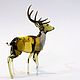 Decorative figurine made of colored glass Reindeer Lenin from Zavidovo, Miniature figurines, Moscow,  Фото №1