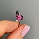 18. Кольцо с гранатом малайя 1.05 ct. Натуральные камни. Кольца. Елена. Интернет-магазин Ярмарка Мастеров.  Фото №2