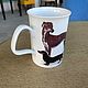 Vintage:  Dogs Galore porcelain mug (4993). Vintage mugs. antikvar72 (antikvar72). My Livemaster. Фото №4