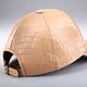 Baseball cap made of genuine crocodile leather IMA0329L45. Baseball caps. CrocShop. Online shopping on My Livemaster.  Фото №2