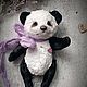 Заказать Тедди панда Молли. Teddy-ot-Vileny. Коллекционная ручная работа. Ярмарка Мастеров. . Мишки Тедди Фото №3