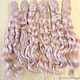 Order Hair for dolls is natural. ( Pink pearl). Curls curls for dolls. Hair and everything for dolls. Livemaster. . Doll hair Фото №3