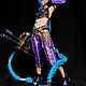 Фигурка Джинкс Jinx Arcane league of legends аркейн. Статуэтка. Антонина (happyfingers). Ярмарка Мастеров.  Фото №12