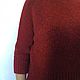 Заказать Плотный свитер из двойного ирландского твида. JULYWOOL// Юлия. Ярмарка Мастеров. . Свитеры Фото №3