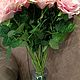 Букет из силиконовых чайных роз 15 штук. Букеты. Flowers16kzn-. Ярмарка Мастеров.  Фото №6