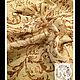 Гобеленовая ткань "Бежевые листья", Ткани, Кострома,  Фото №1