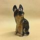 Sheepdog porcelain figurine. Figurines. Veselyj farfor. Online shopping on My Livemaster.  Фото №2