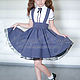 School skirt with removable straps Art.057. School uniforms. ModSister. Online shopping on My Livemaster.  Фото №2