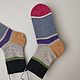 Разноцветные вязаные шерстяные носки 36-38 размер. Носки. GreenMoth. Интернет-магазин Ярмарка Мастеров.  Фото №2