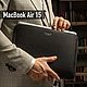 Чехол для MacBook Air 15 черный кожаный, Чехол, Краснодар,  Фото №1