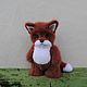 A fox from natural mink fur, Teddy Toys, Horde,  Фото №1