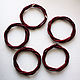 Order The basis for the dream catcher made of red turf, 9-11 cm. ArtLesinao. Livemaster. . Natural materials Фото №3