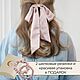 Набор из шелковой ленты, Резинка для волос, Москва,  Фото №1