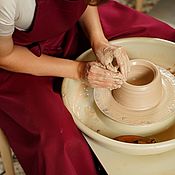 Для дома и интерьера handmade. Livemaster - original item Apron for potter: long, wide, dense. Handmade.