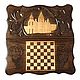 Hand-carved backgammon 'Echmiadzin' art. .026, Backgammon and checkers, Moscow,  Фото №1