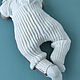 Juego para el extracto, traje de punto blanco. Gift for newborn. babyshop. Online shopping on My Livemaster.  Фото №2
