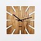 Sun oak wall clock, Watch, St. Petersburg,  Фото №1