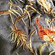 Заказать Интерьерная подушка "Цапли". Albaembroidery_Maria (albaembroidery). Ярмарка Мастеров. . Подушки Фото №3