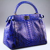 Сумки и аксессуары handmade. Livemaster - original item Women`s bag made of genuine python leather IMP0572C. Handmade.