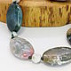 Chalcedony beads 51 cm (moss quartz, chalcedony). Beads2. Selberiya shop. My Livemaster. Фото №4