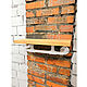 «Shelf2» — Компактная лофт полка. Полки. Макар (vstileretro). Интернет-магазин Ярмарка Мастеров.  Фото №2