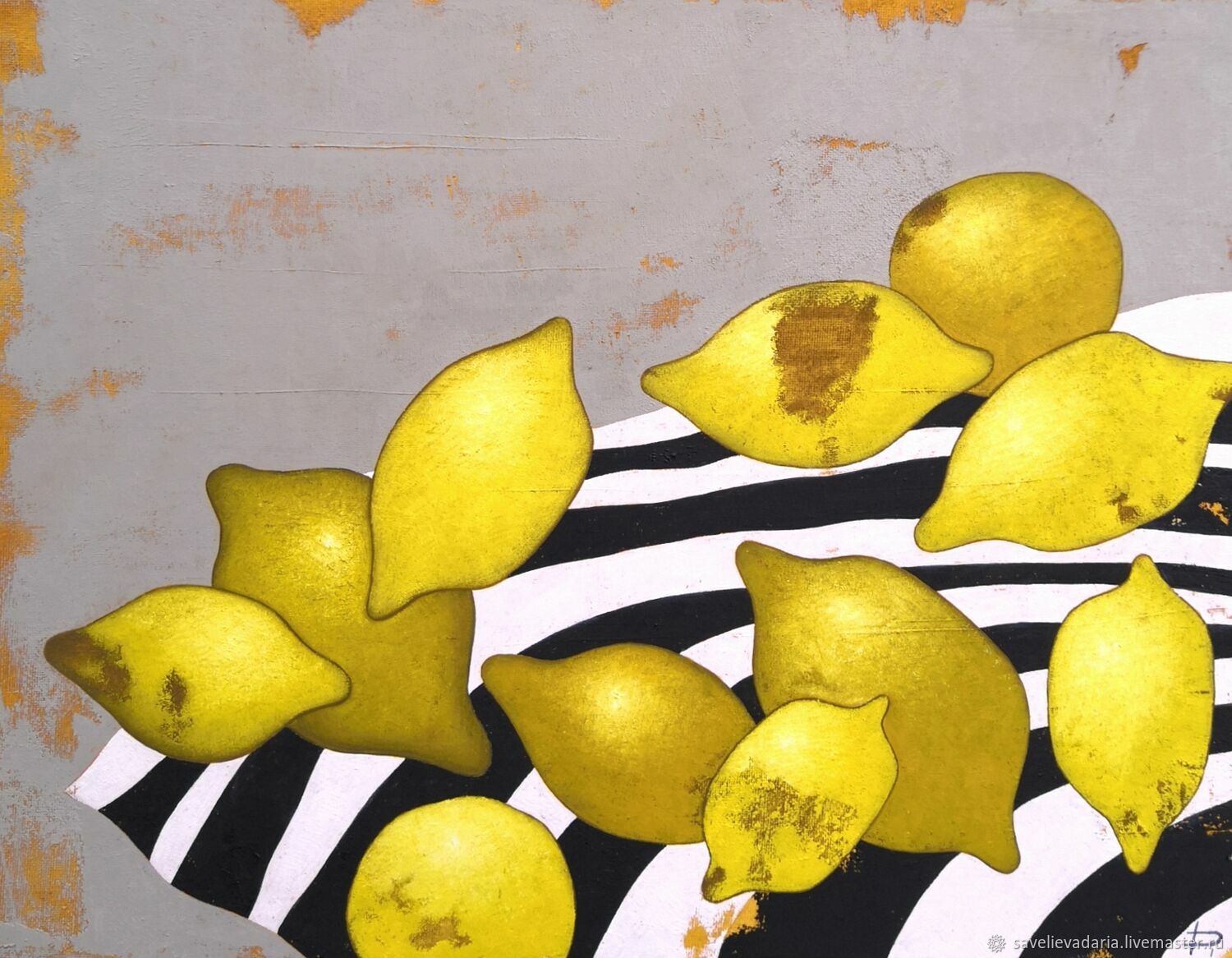"Citron" картина маслом натюрморт, Картины, Москва,  Фото №1