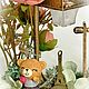 Интерьерная композиция с подсветкой и песочными часами. «Камелия». Композиции. Елена Нечаева (ElenaNechaeva). Ярмарка Мастеров.  Фото №4