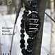 Alu magic Power bracelet, obsidian stone engraving. Helper spirit. 'Shambala' Tatyana Allyurova. My Livemaster. Фото №6