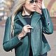 Куртка из натуральной кожи питона!. Куртки. YANA KRAFT BRAND. Интернет-магазин Ярмарка Мастеров.  Фото №2