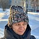 Шапка теплая Malabrigo Pesta. Шапки. Вязаная некусачая шапка. Ярмарка Мастеров.  Фото №6
