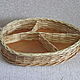 Wicker basket on the table 'Leaf', Mananita. Basket. Elena Shitova - basket weaving. My Livemaster. Фото №4