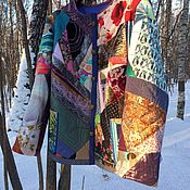 Одежда handmade. Livemaster - original item Women`s Patchwork jacket Fun. Handmade.