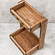 Bookcase made of oak with curly elements. Shelves. Foksvudrus. My Livemaster. Фото №6