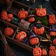 Заказать Хищная тыкво-брошка на Halloween. Secret Jar. Ярмарка Мастеров. . Брошь-булавка Фото №3