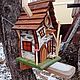   Скворечник- для любимых. Фигуры садовые. Сергей (mytichi4). Интернет-магазин Ярмарка Мастеров.  Фото №2