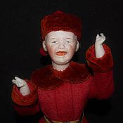 Винтаж: Старинный гарнитур для большой антикварной куклы