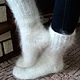 Calcetines abajo bola de Nieve. Socks. Wool knitwear. Ярмарка Мастеров.  Фото №6
