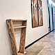 Заказать Консоль "MATRIX" 50х77х19см. DecorinWood. Ярмарка Мастеров. . Консоли Фото №3