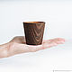 Textured wooden glass made of pine R10. Shot Glasses. ART OF SIBERIA. My Livemaster. Фото №5