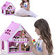 Домик для кукол -Дачный дом Варенька-, цвет бело-розовый. Кукольные домики. Mirum. Ярмарка Мастеров.  Фото №4