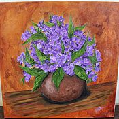 Картины и панно handmade. Livemaster - original item A bouquet of wood violets. Handmade.