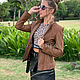 Fashionable female jacket from a Python. Outerwear Jackets. exotiqpython. Online shopping on My Livemaster.  Фото №2