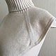 Манишка XL с кашемиром, унисекс. Манишки. FAVORITE KNITWEAR (Наталья). Ярмарка Мастеров.  Фото №5